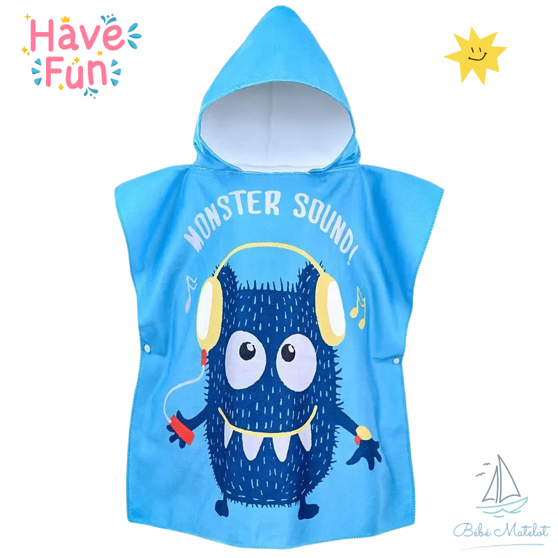 Poncho de bain - Les p'tits doux