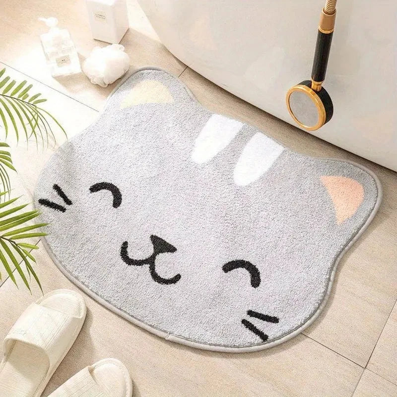 Tapis de bain - Happy cat