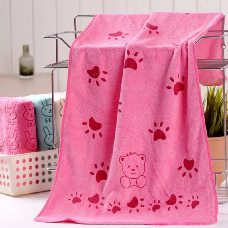 Serviette de bain - Ourson mignon