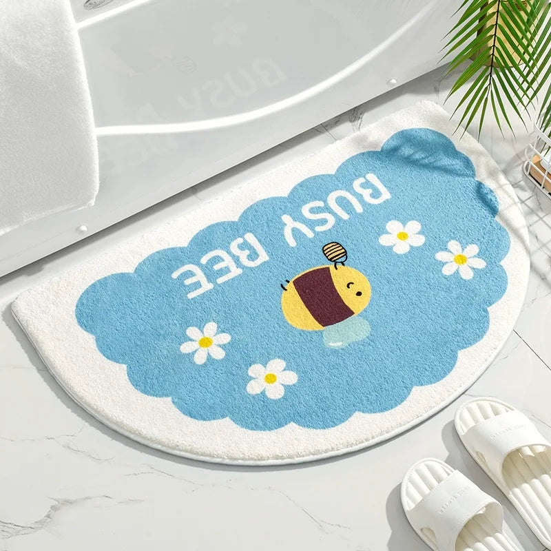 Tapis de bain - Tout en couleur