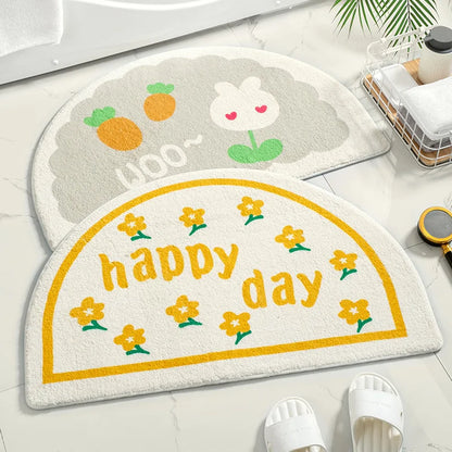 Tapis de bain - Tout en couleur