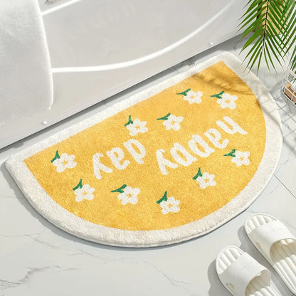 Tapis de bain - Tout en couleur