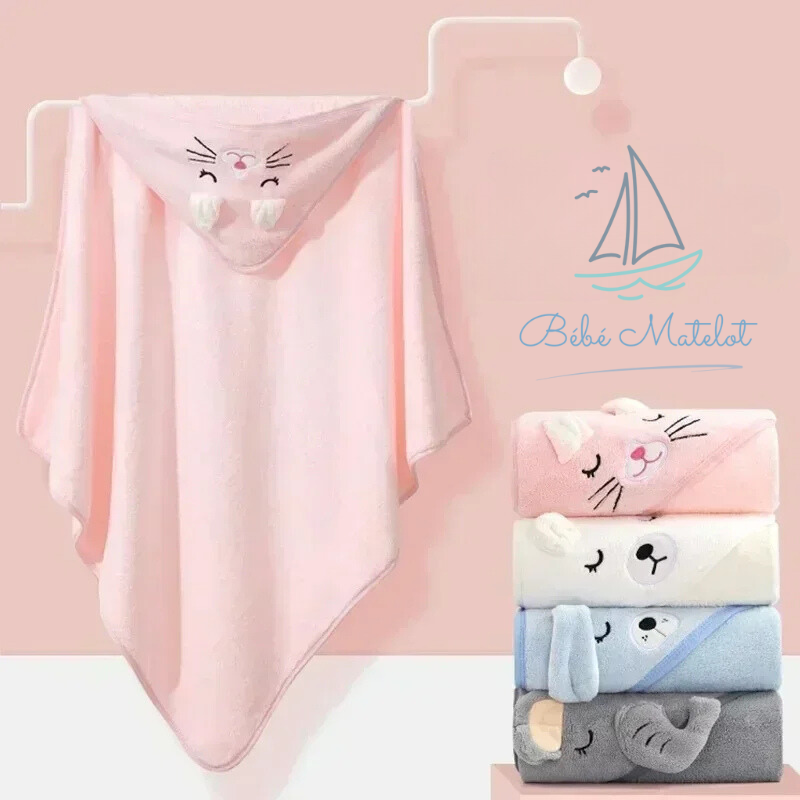 Cape de bain - Les minis doux