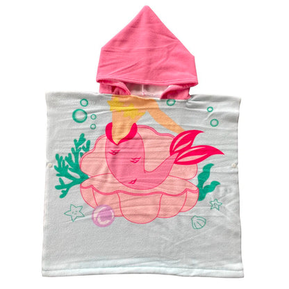 Poncho de bain - Les minis kids