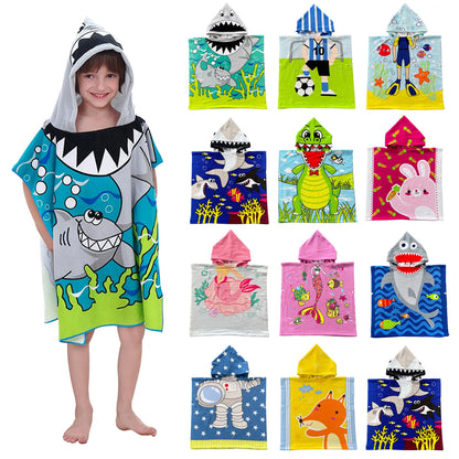 Poncho de bain - Les minis kids
