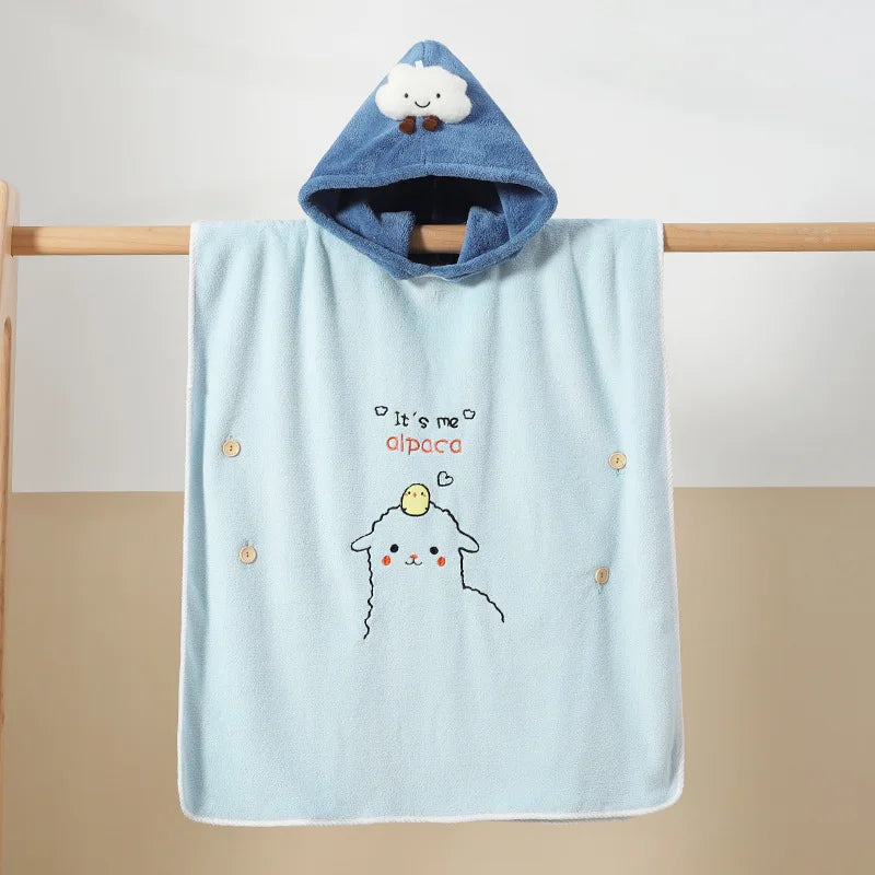 Poncho de bain - Mimi alpaga