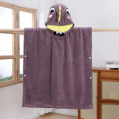 Poncho de bain - Bébé dino
