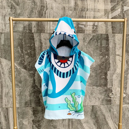 Poncho de bain - Les minis kids