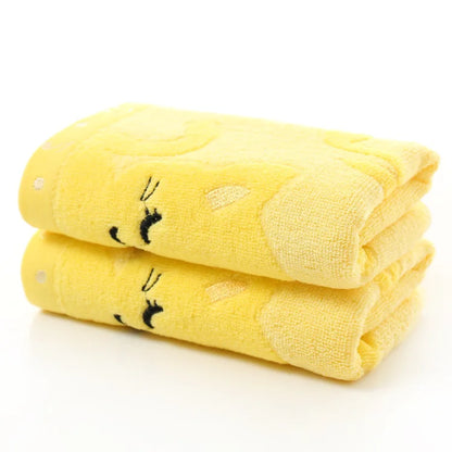 Serviette de bain - Chaton rêveur
