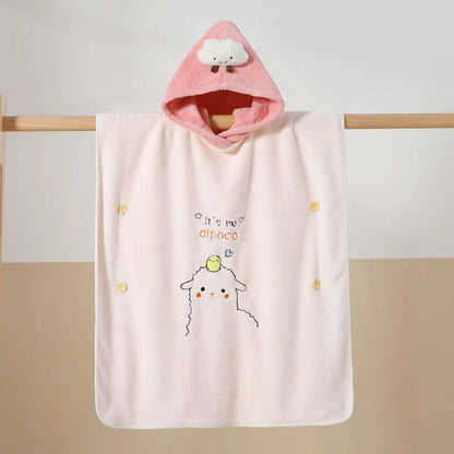 Poncho de bain - Mimi alpaga