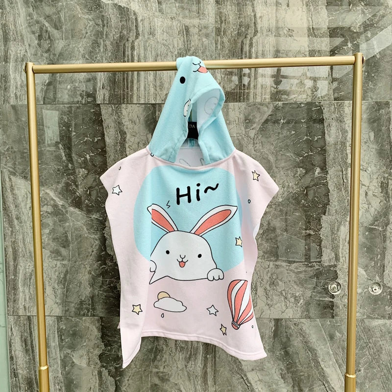 Poncho de bain - Les minis kids