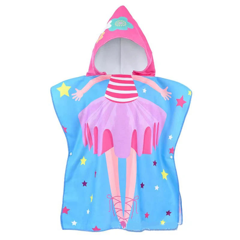 Poncho de bain - Les p'tits doux
