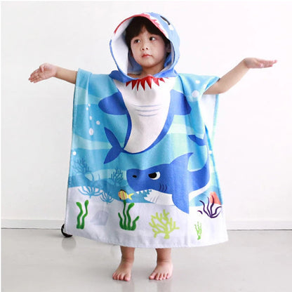 Poncho de bain - Les minis kids
