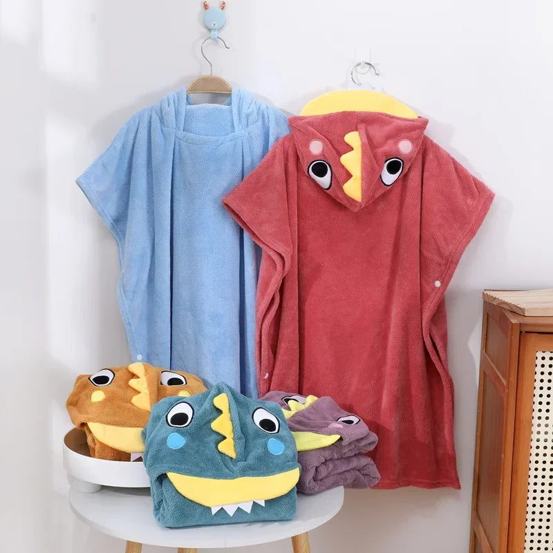 Poncho de bain - Bébé dino