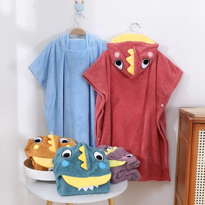 Poncho de bain - Bébé dino