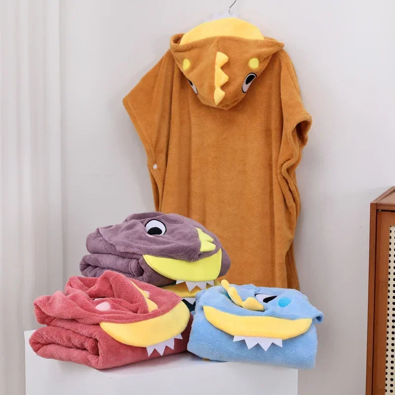 Poncho de bain - Bébé dino