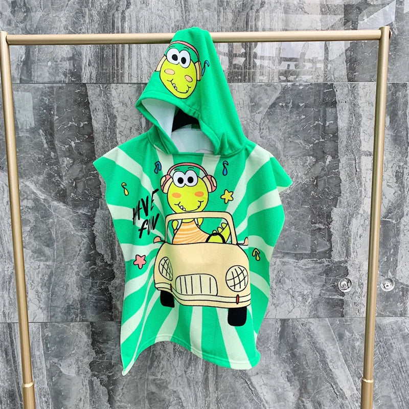 Poncho de bain - Les minis kids