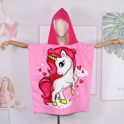 Poncho de bain - Les minis kids