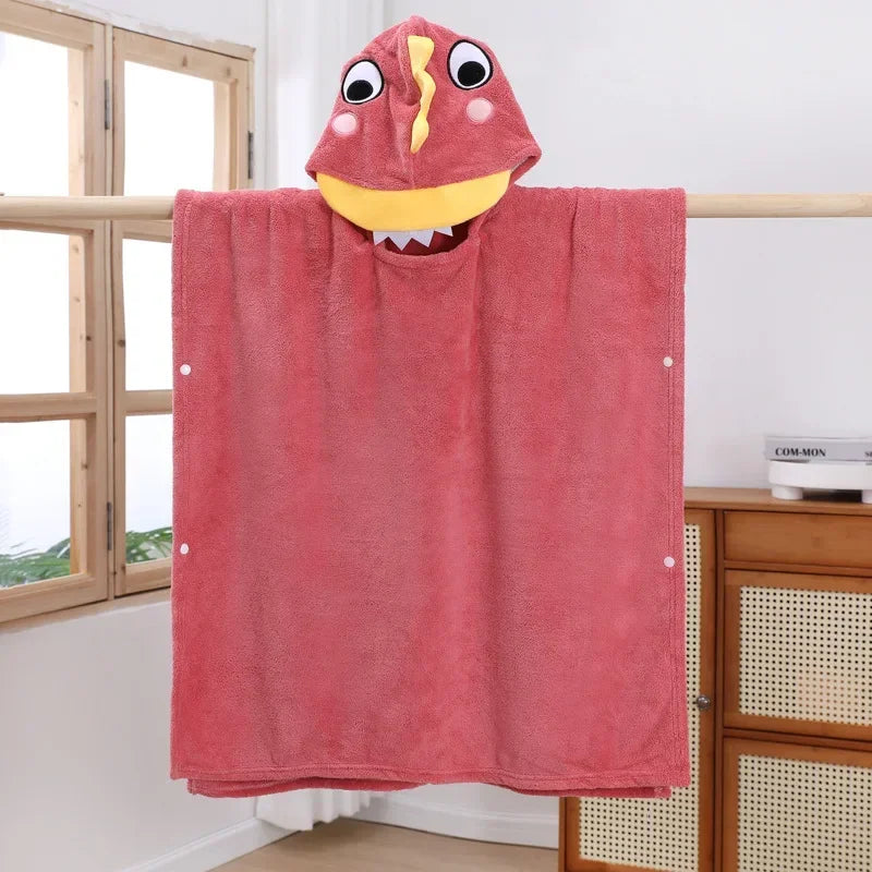 Poncho de bain - Bébé dino
