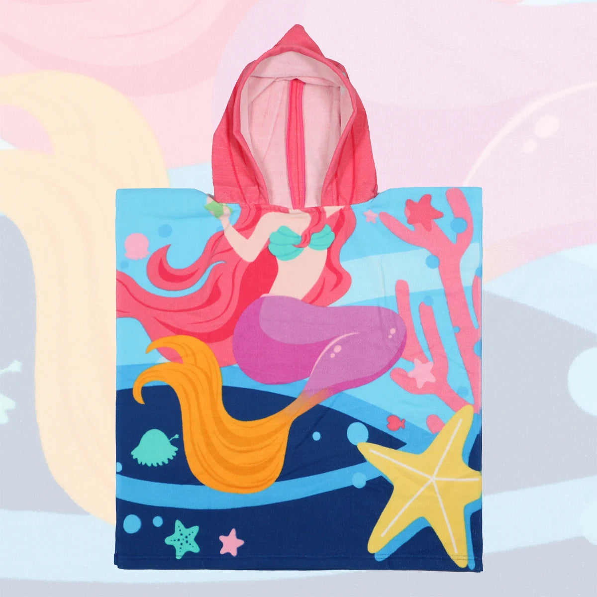 Poncho de bain - Les minis kids