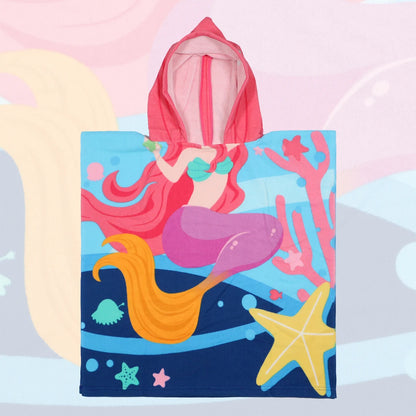 Poncho de bain - Les minis kids