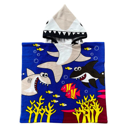 Poncho de bain - Les minis kids