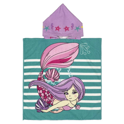Poncho de bain - Les minis kids