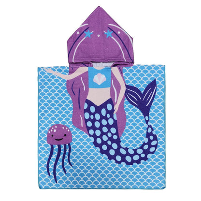 Poncho de bain - Les minis kids