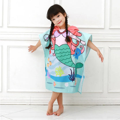 Poncho de bain - Les minis kids