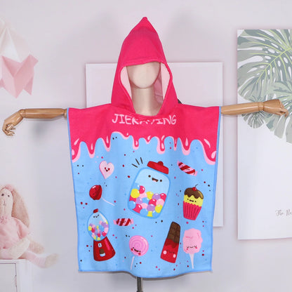 Poncho de bain - Les minis kids