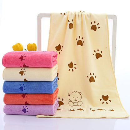 Serviette de bain - Ourson mignon