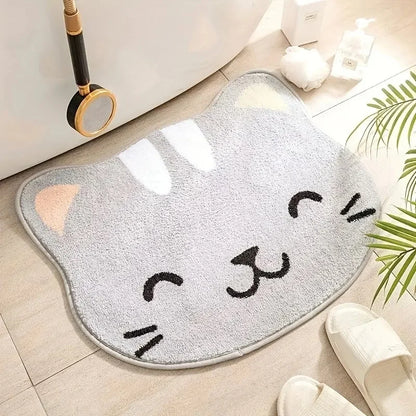 Tapis de bain - Happy cat